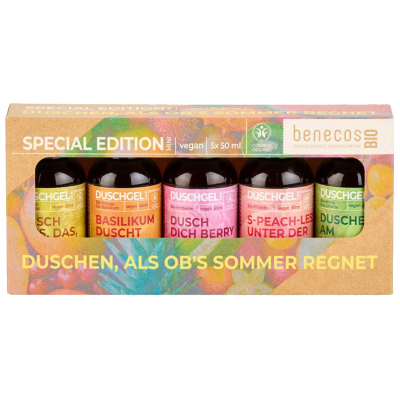 5 bagnodoccia mini come se piovesse d'estate (50ml)